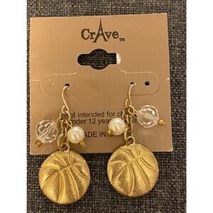Basketball Earrings